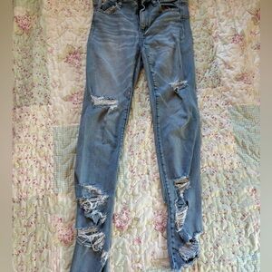 American eagle high rise jeans